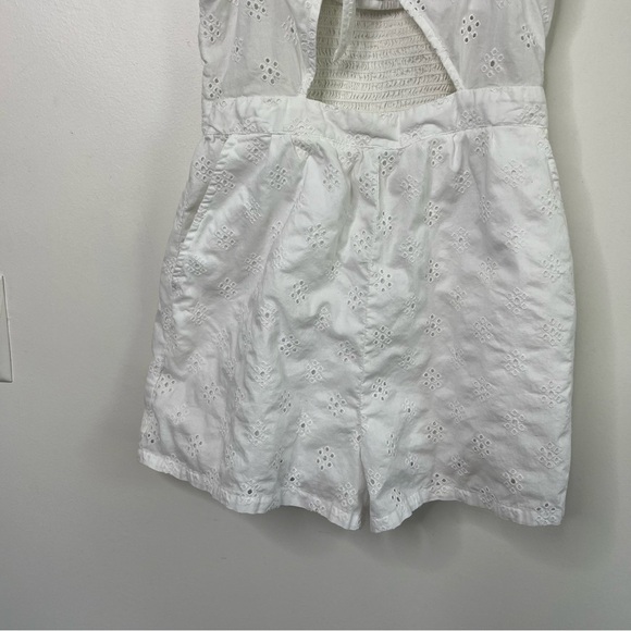Aerie Eyelet one piece Romper jumpsuit - Picture 5 of 11